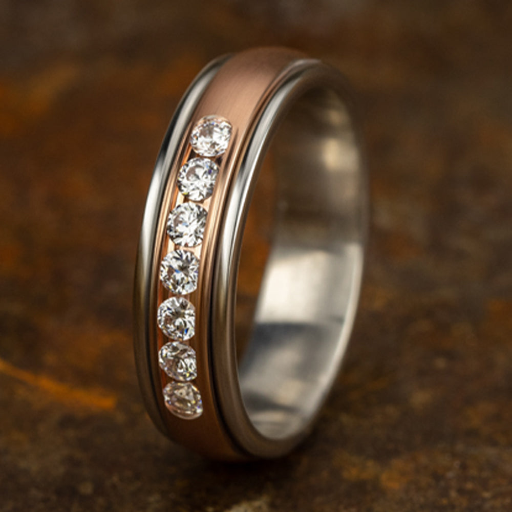 THE ROOSEVELT - 14K White / Rose Gold - image 4