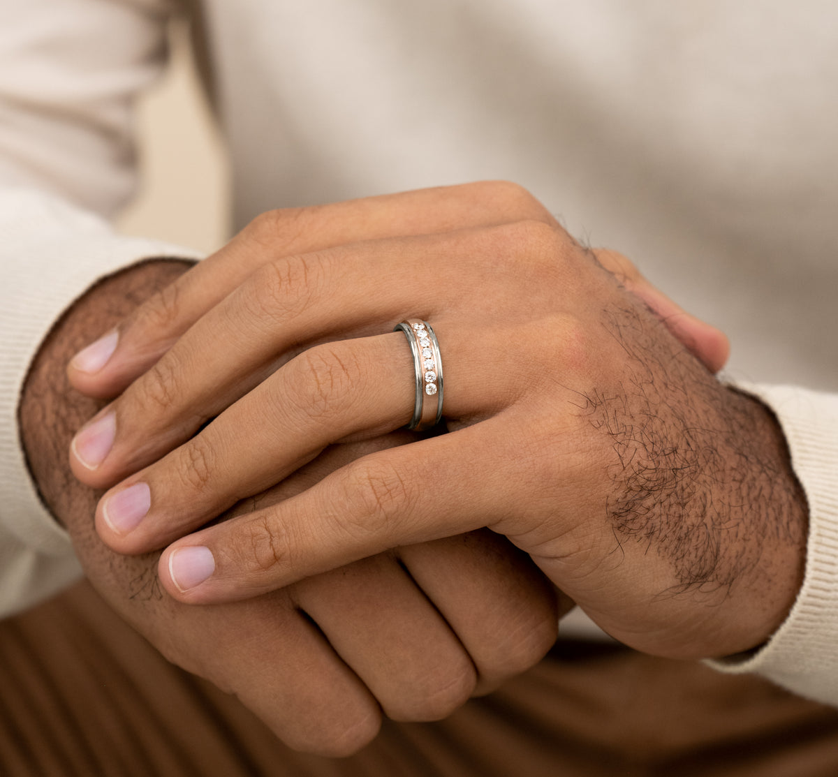 THE ROOSEVELT - 14K White / Rose Gold - image 5