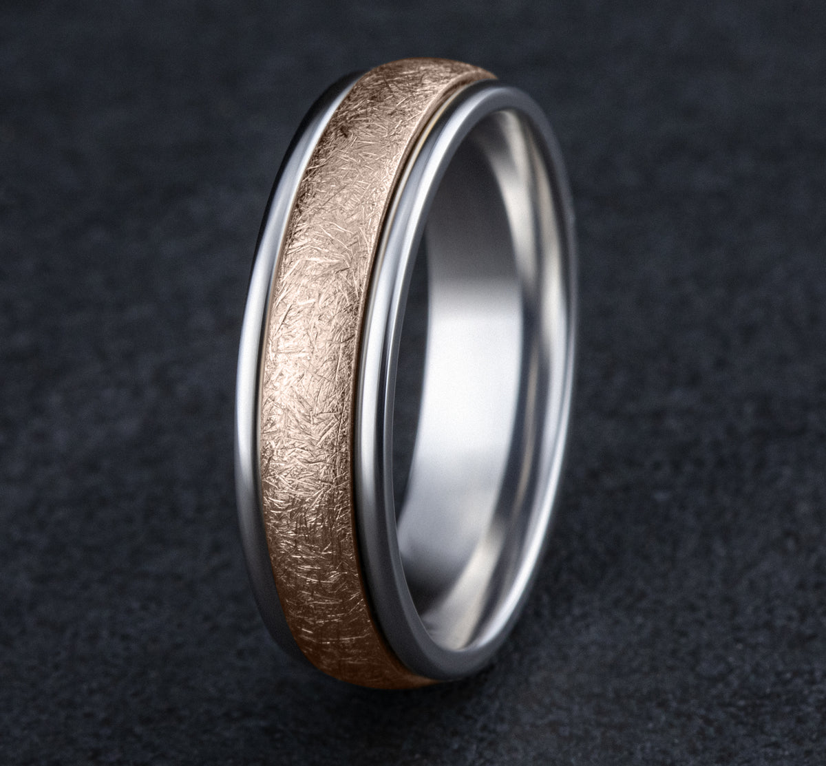 THE VOLTAIRE - 14K White / Rose Gold - image 4