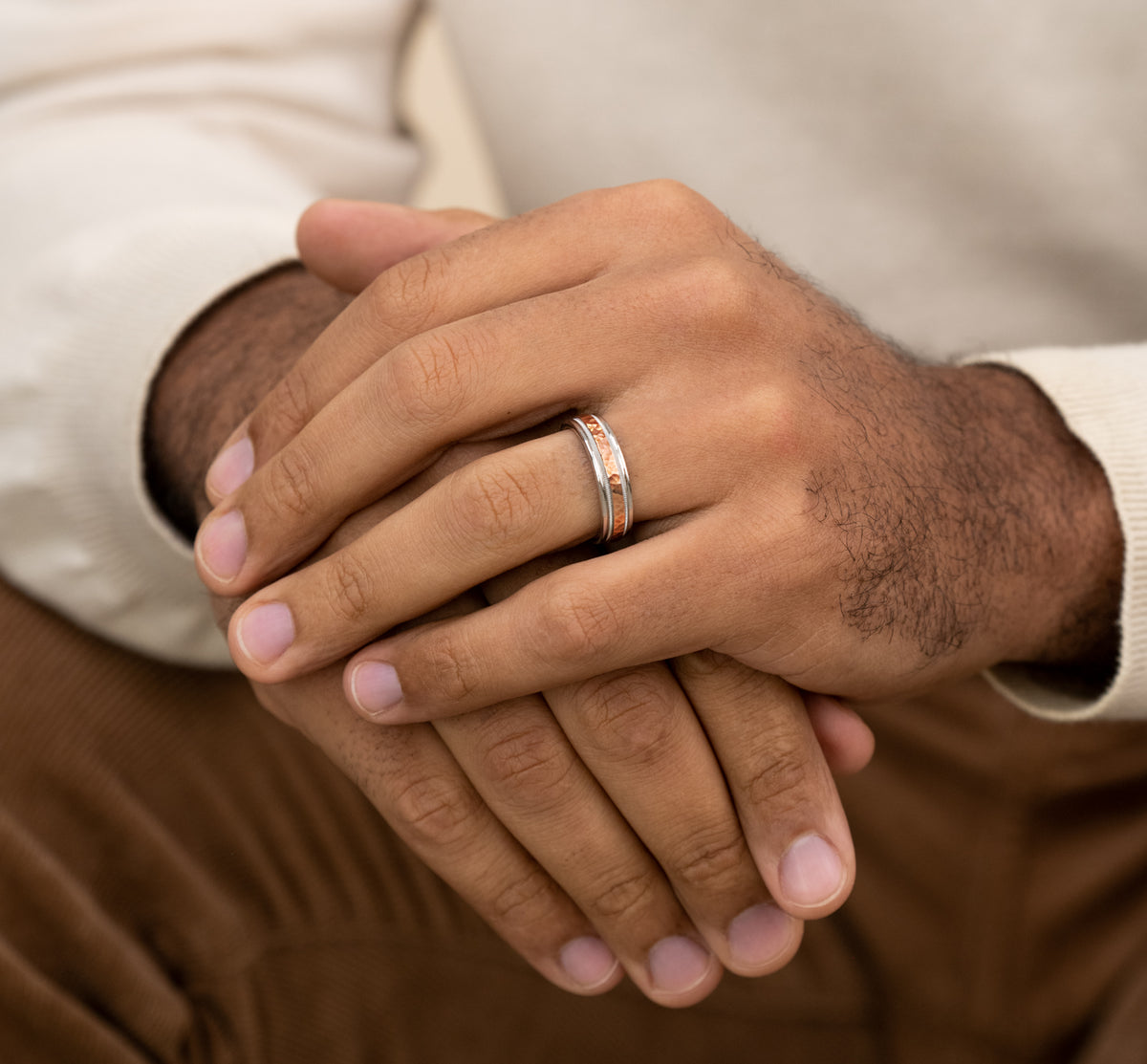 THE BAXTER - 14K White / Rose Gold - image 5