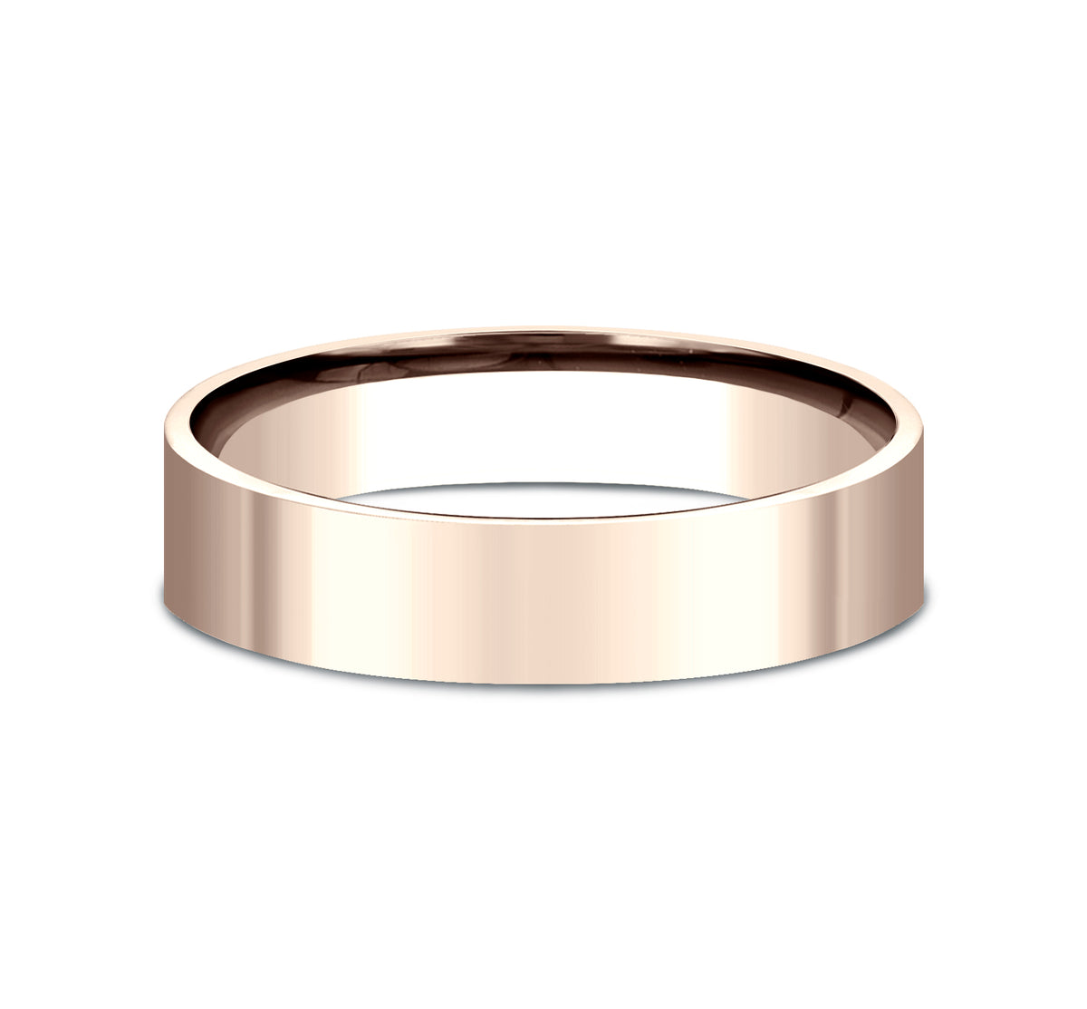 Flat Comfort Fit - 14K Rose Gold - image 3