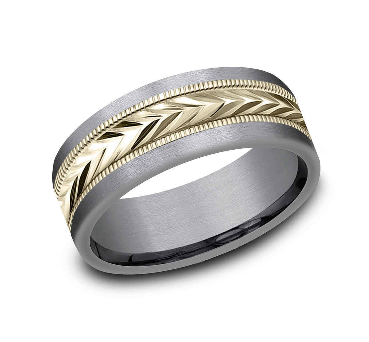 THE HARVEST - Grey Tantalum / 14K Yellow Gold