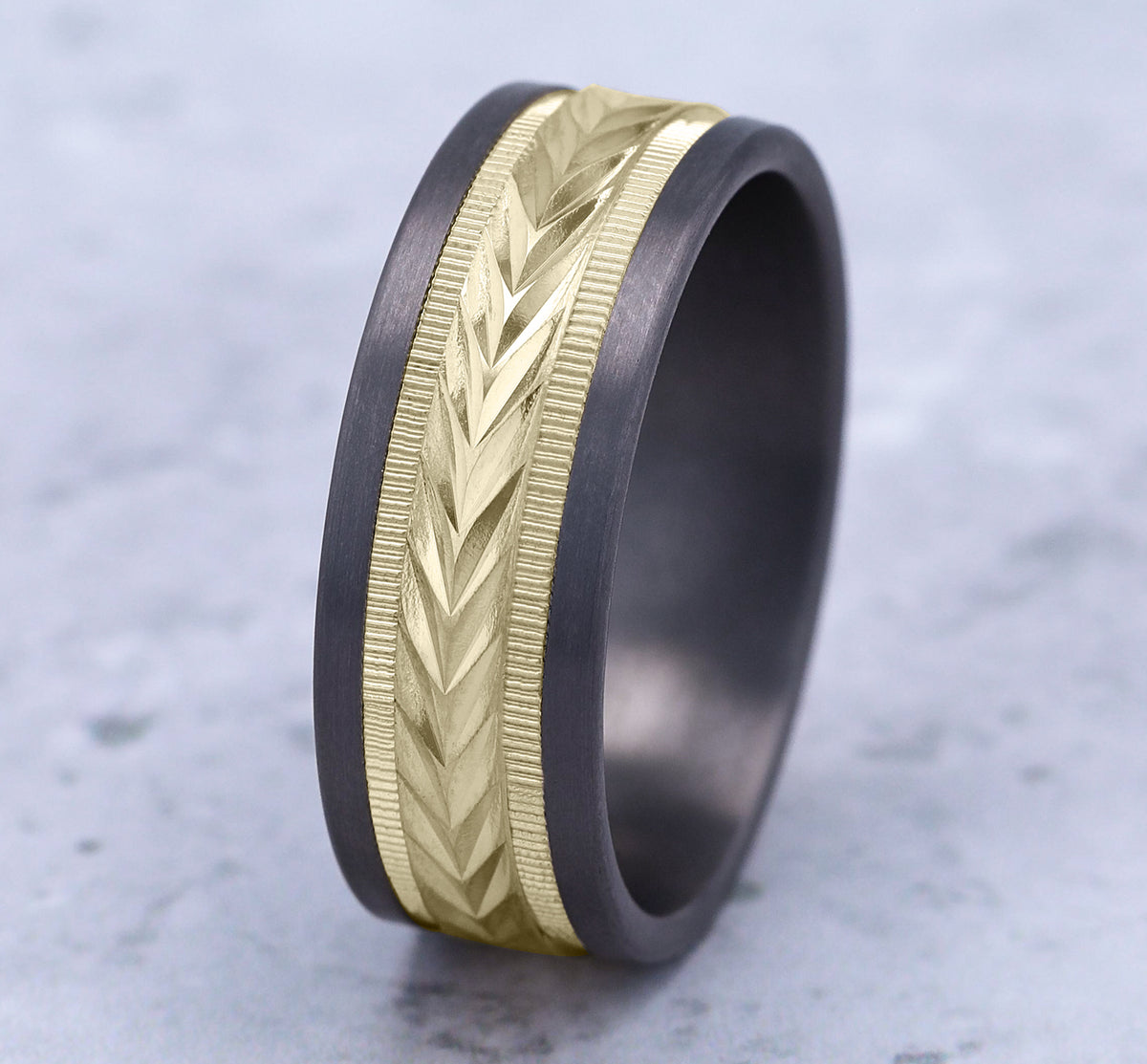 THE HARVEST - Grey Tantalum / 14K Yellow Gold - image 4
