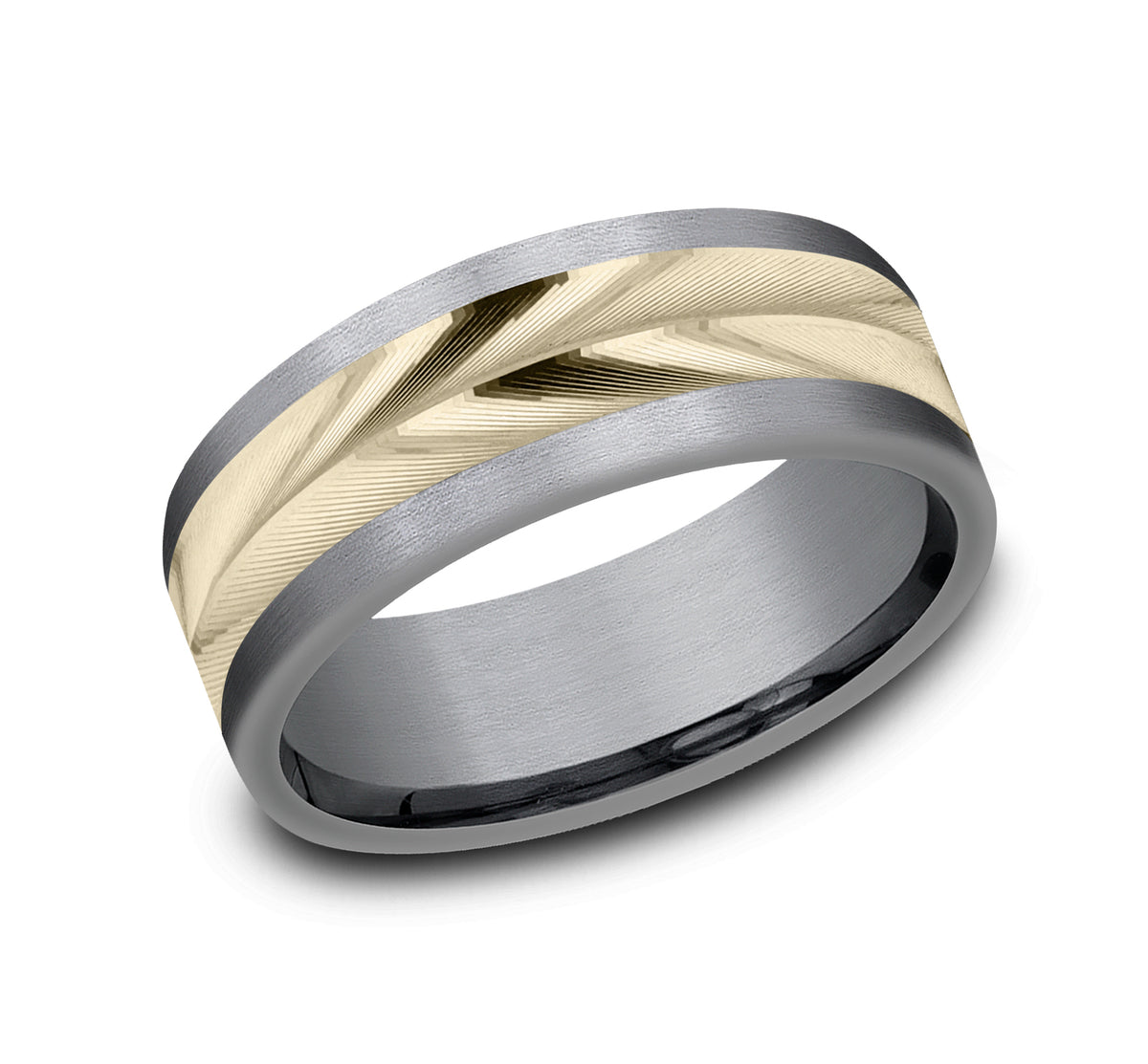THE TIMELESS - Grey Tantalum / 14K Yellow Gold