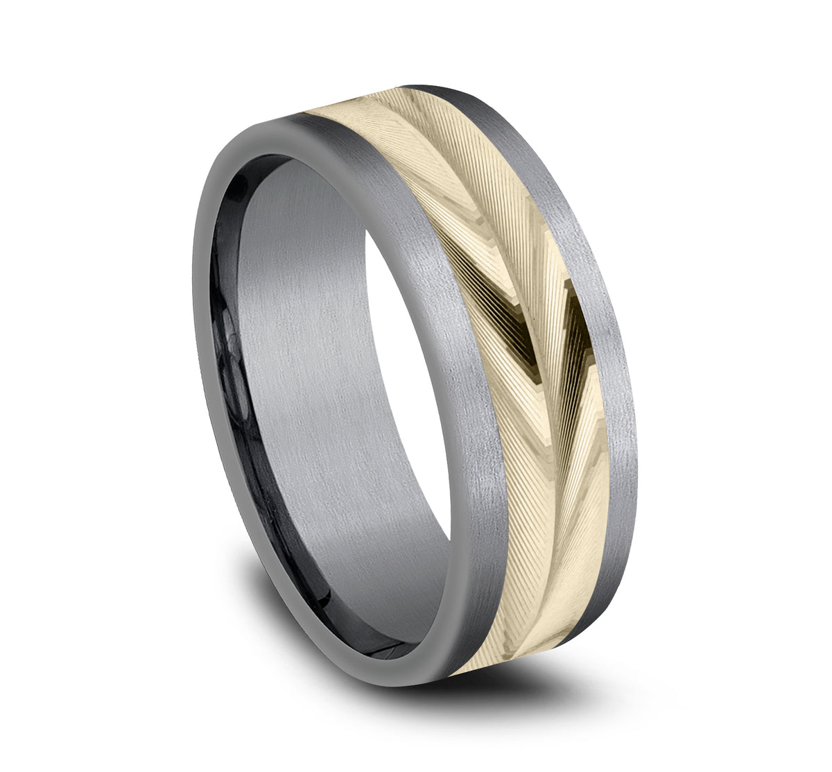 THE TIMELESS - Grey Tantalum / 14K Yellow Gold - image 2