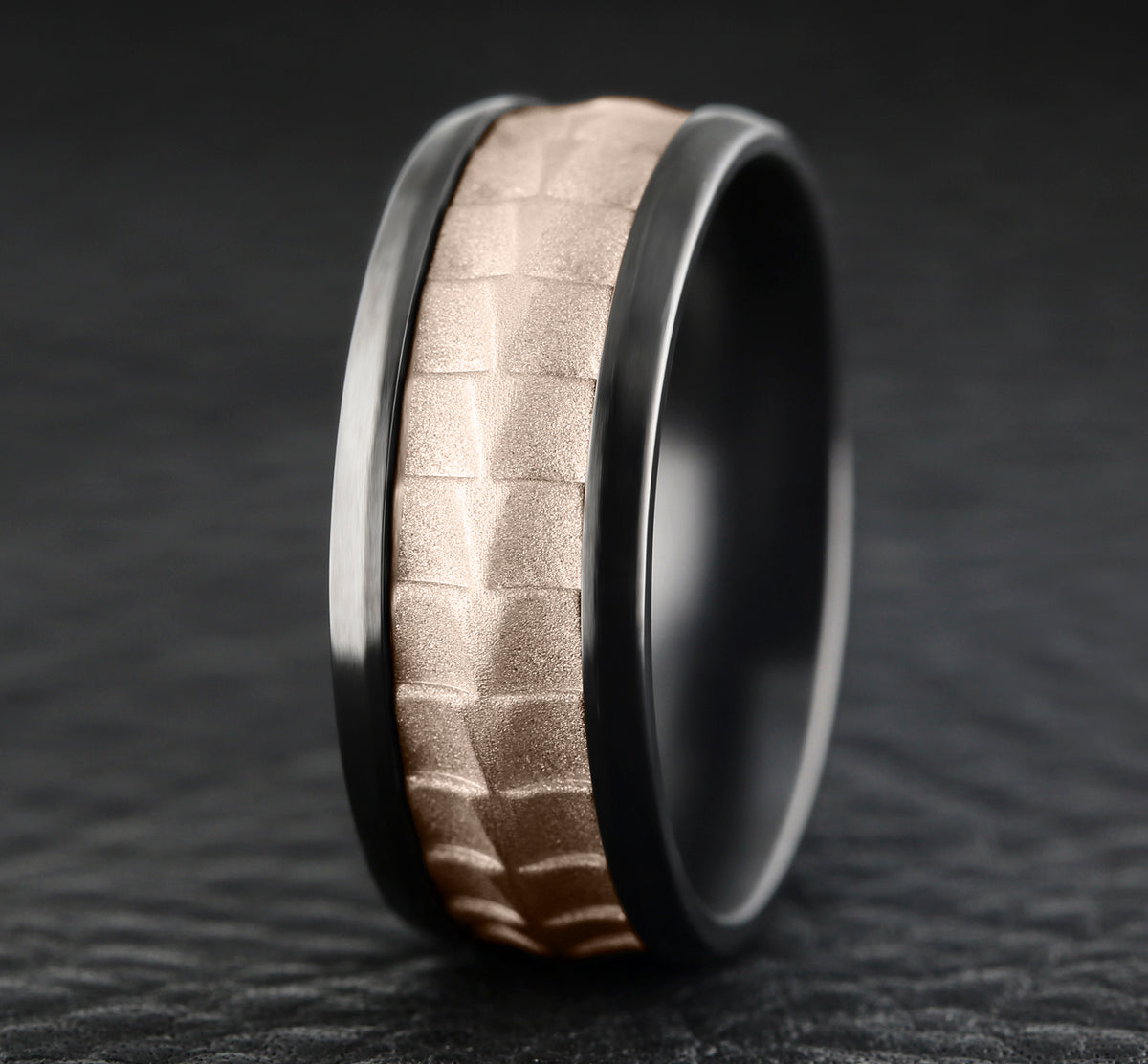 THE DUNDEE - Black Titanium / 14K Rose Gold - image 4