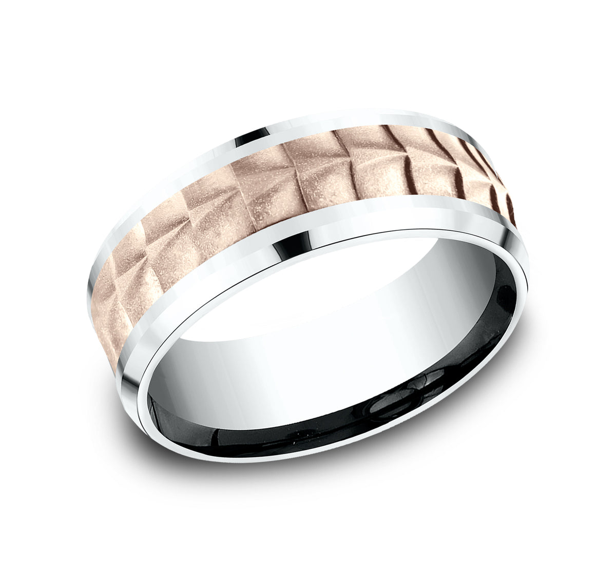 THE DUNDEE - 14K White / Rose Gold