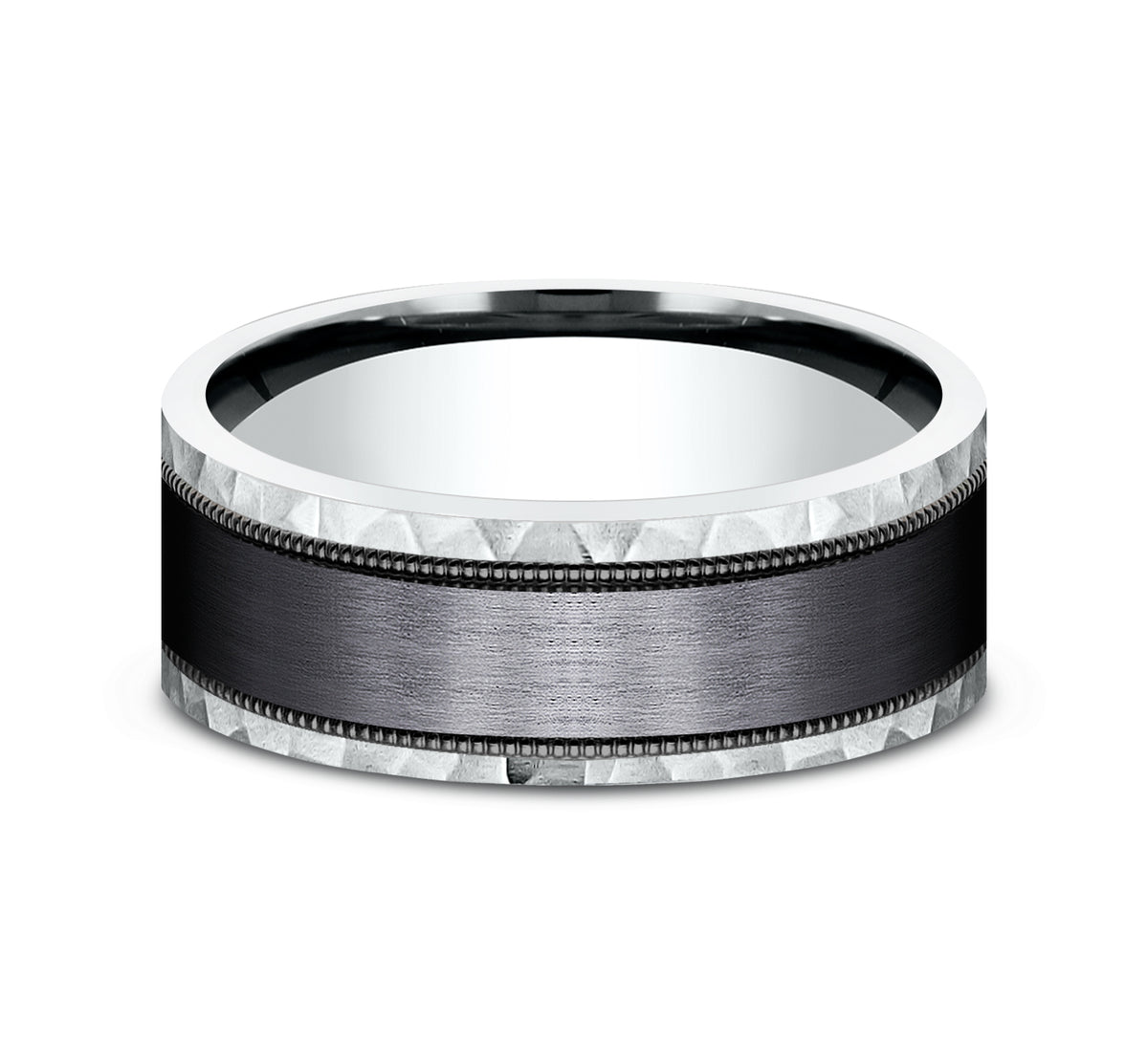 THE DENVER - 14K White Gold / Black Titanium - image 3