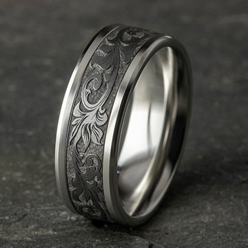 THE ROYAL - 14K White Gold / Grey Tantalum - image 4