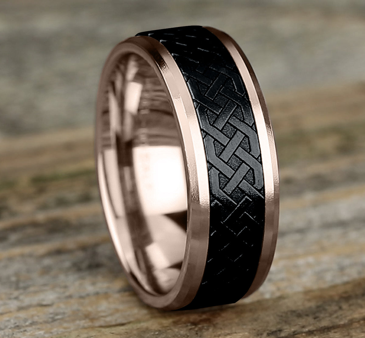 THE ADARE - 14K Rose Gold / Black Titanium - image 4