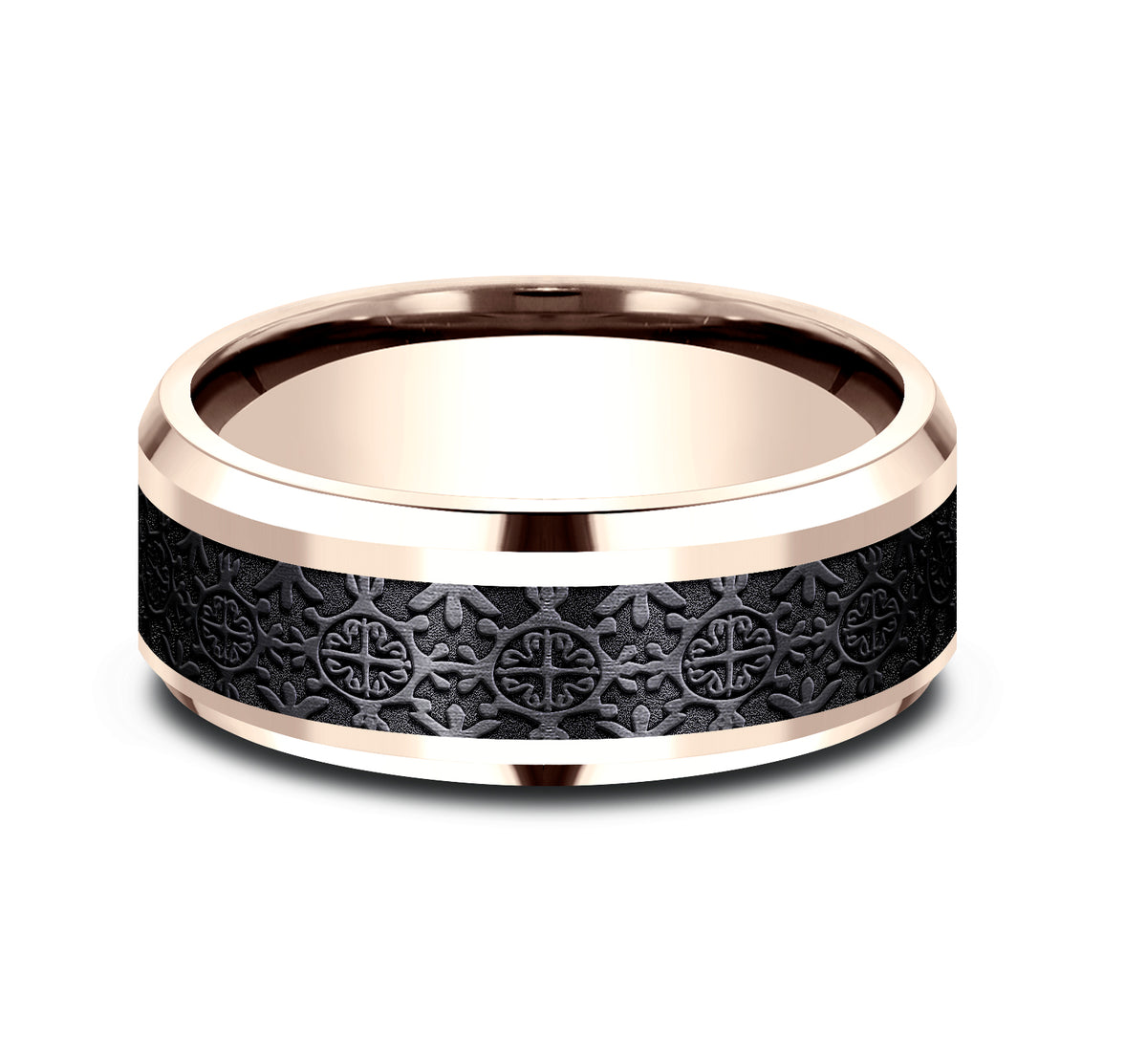 THE SAINT - 14K Rose Gold / Black Titanium - image 3