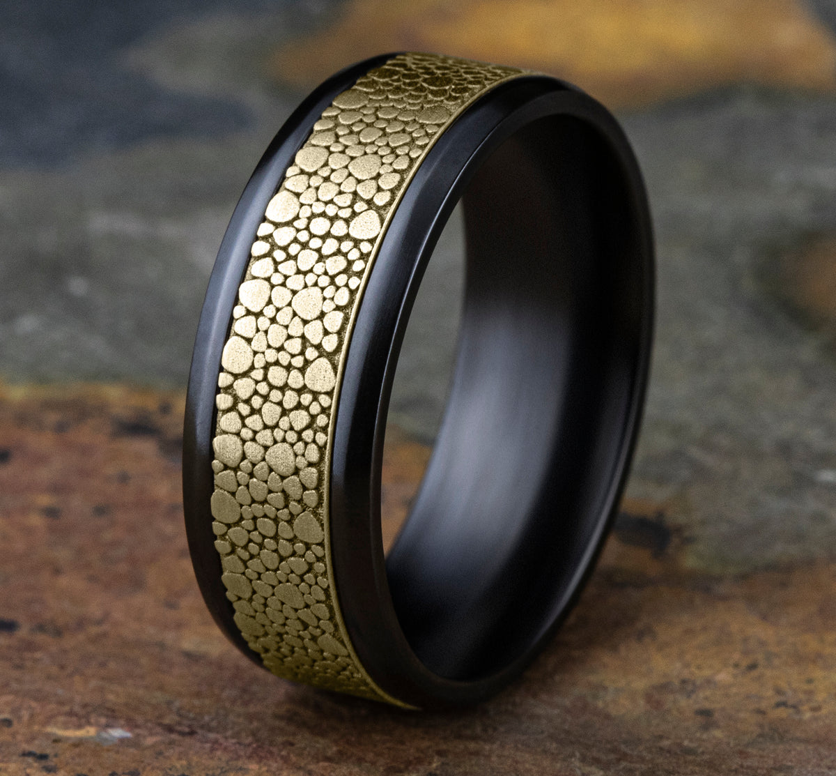THE QUARRY - Black Titanium / 14K Yellow Gold - image 4
