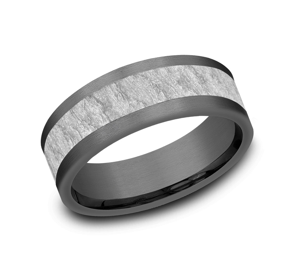 THE VESUVIUS - Grey Tantalum / 14K White Gold