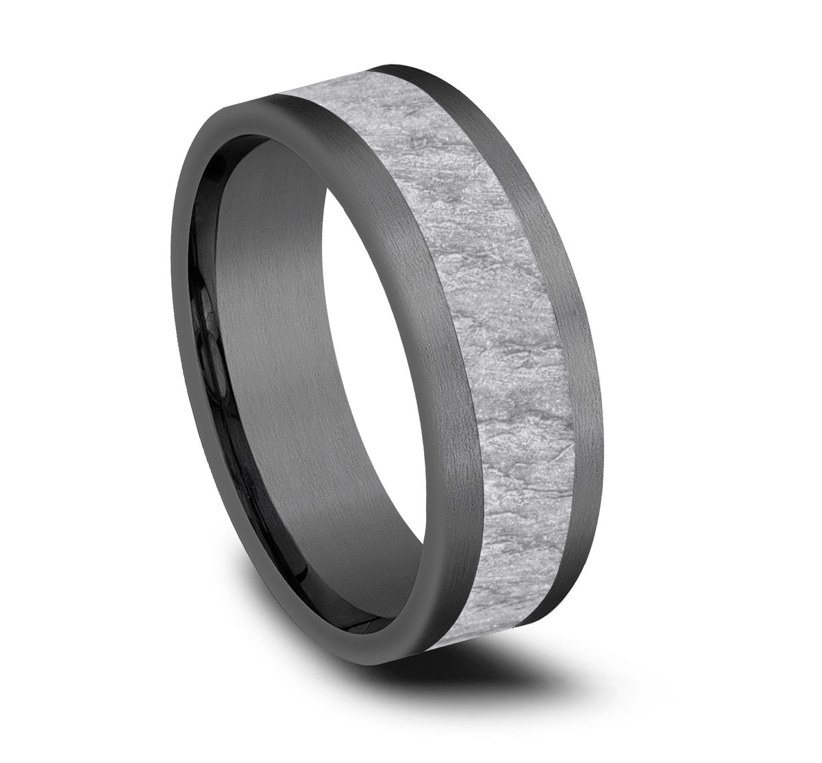 THE VESUVIUS - Grey Tantalum / 14K White Gold - image 2