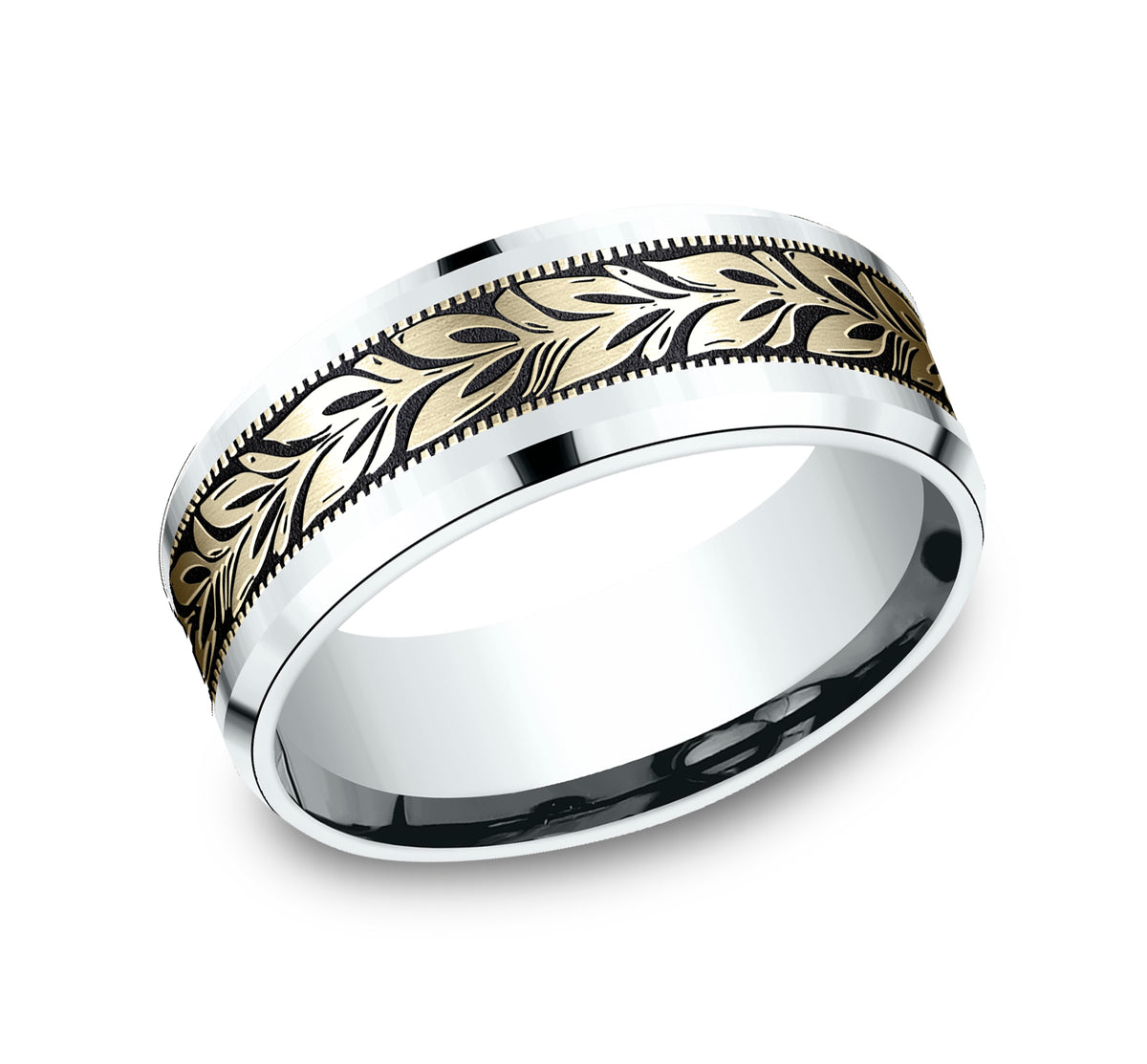 THE BALI - 14K White / Yellow Gold