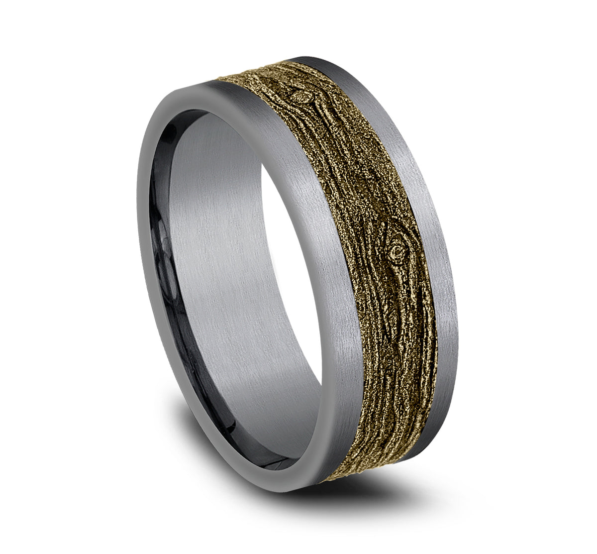 THE ELM - Grey Tantalum / 14K Yellow Gold - image 2