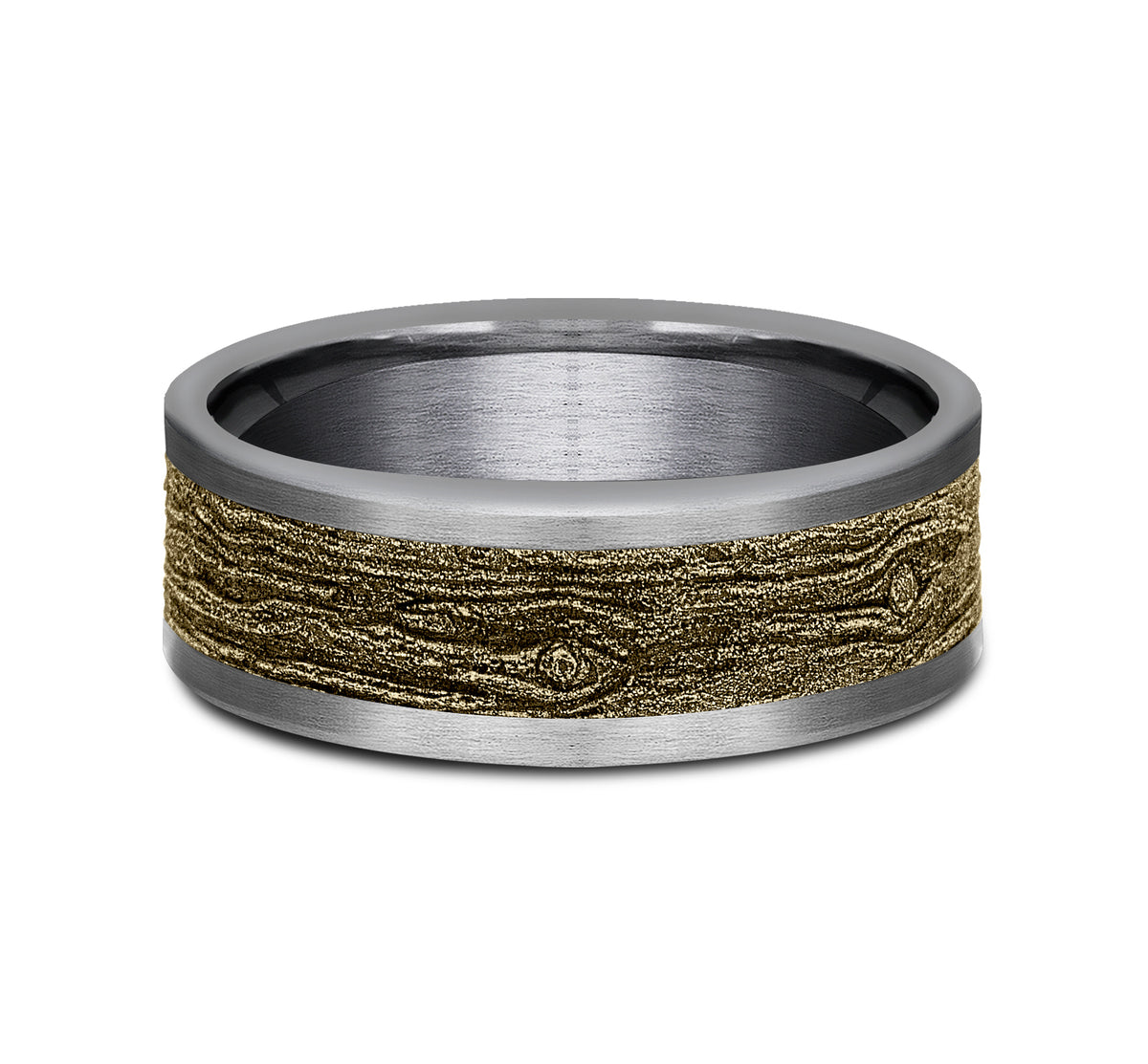 THE ELM - Grey Tantalum / 14K Yellow Gold - image 3