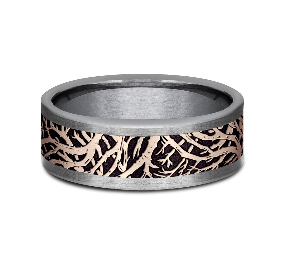 THE WINDSOR - Grey Tantalum / 14K Rose Gold - image 3