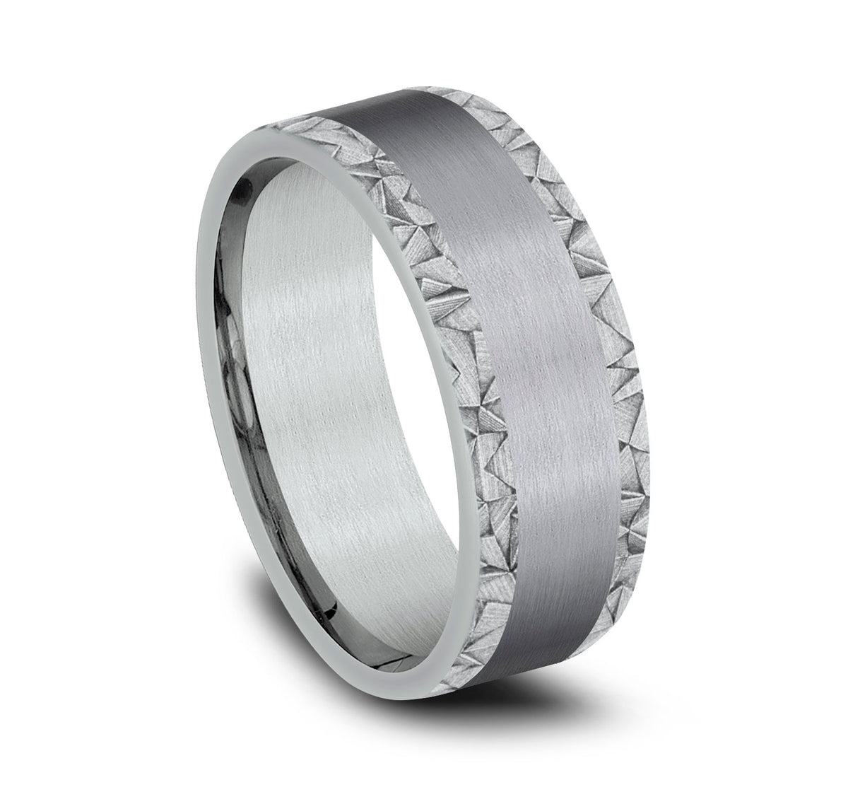 THE MOSAIC - 14K White Gold / Grey Tantalum - image 2