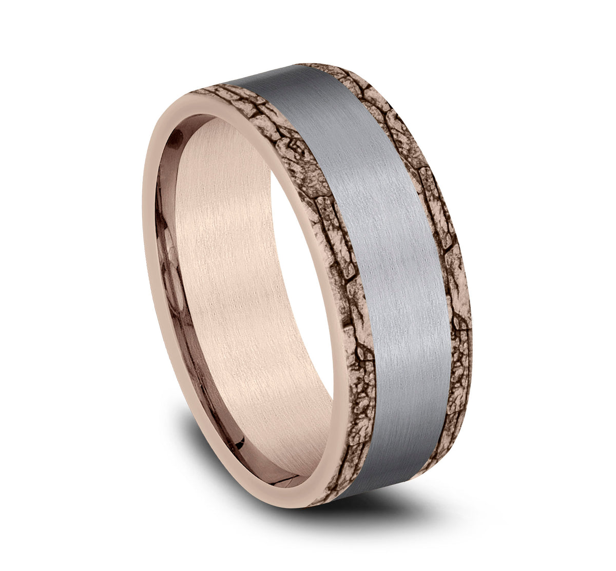THE HADRIAN - 14K Rose Gold / Grey Tantalum - image 2