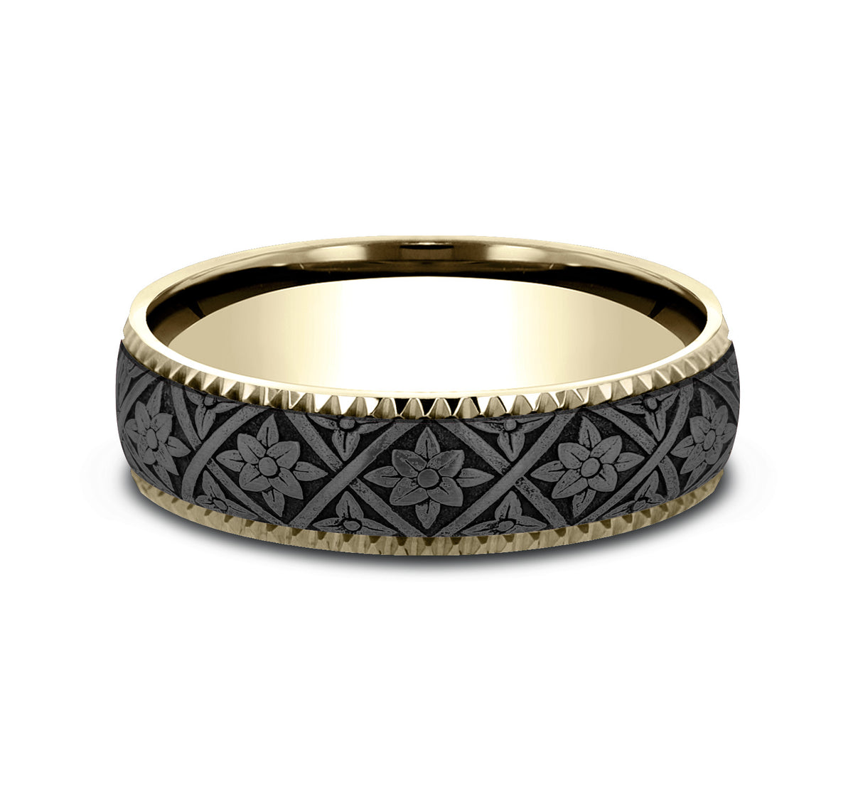 THE OTTOMAN COLUMN - 14K Yellow Gold / Grey Tantalum - image 3