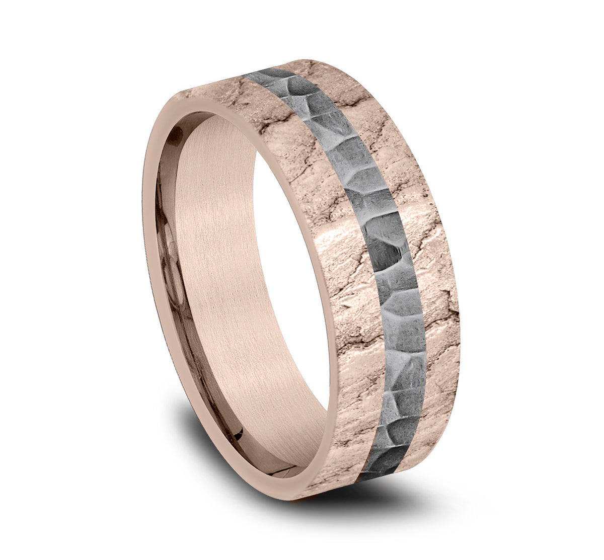 THE RIFT - 14k Rose Gold / Grey Tantalum - image 2