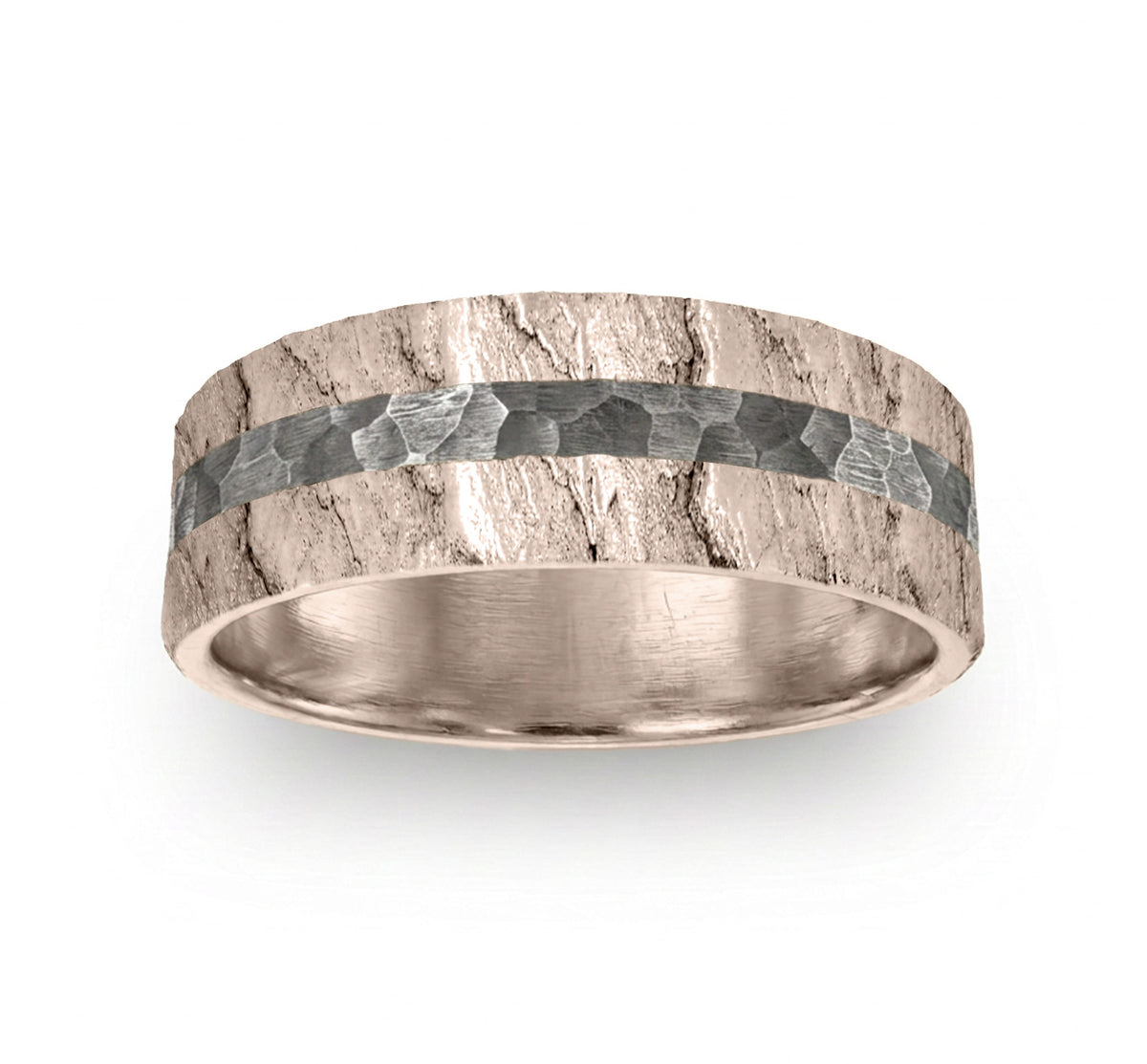 THE RIFT - 14k Rose Gold / Grey Tantalum - image 3