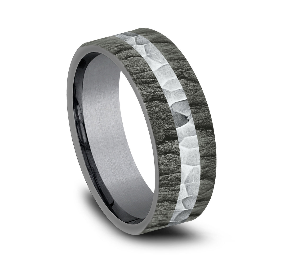 THE RIFT - Grey Tantalum / 14k White Gold - image 2