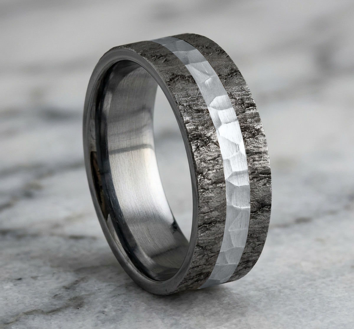 THE RIFT - Grey Tantalum / 14k White Gold - image 4