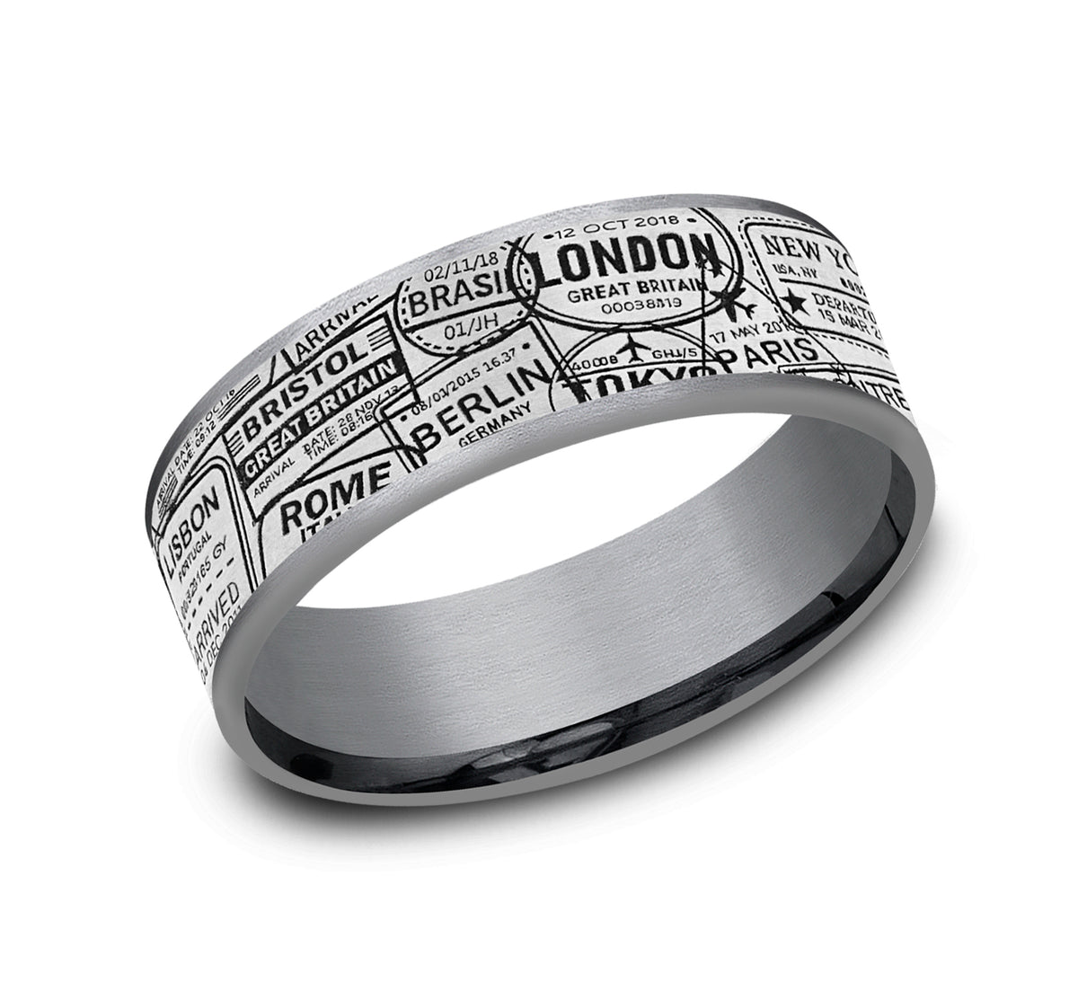 THE GLOBETROTTER - Grey Tantalum / Grey/Black Titanium