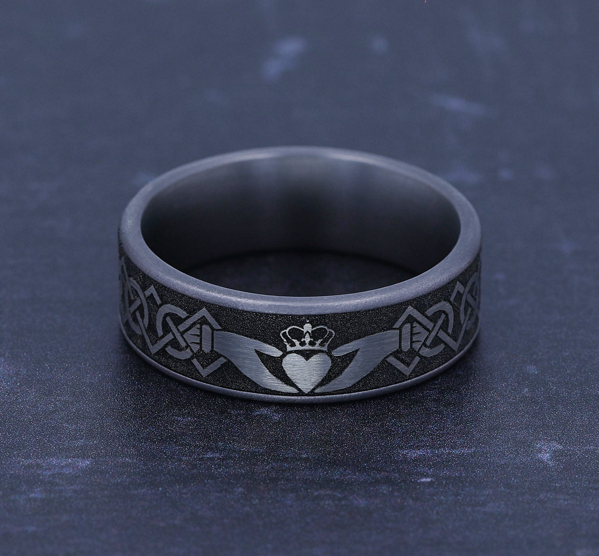 THE CLADDAGH - Grey Tantalum / Grey/Black Titanium - image 4