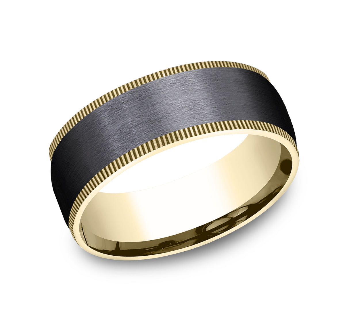 THE MENTOR - 14K Yellow Gold / Black Titanium