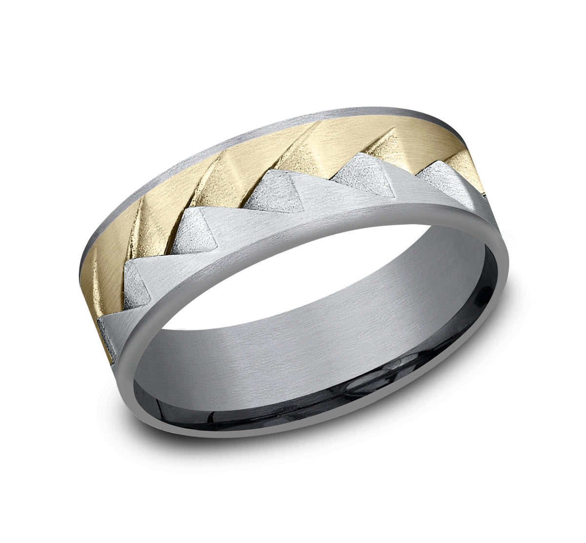 THE RANGE - Grey Tantalum, 14K White / Yellow Gold