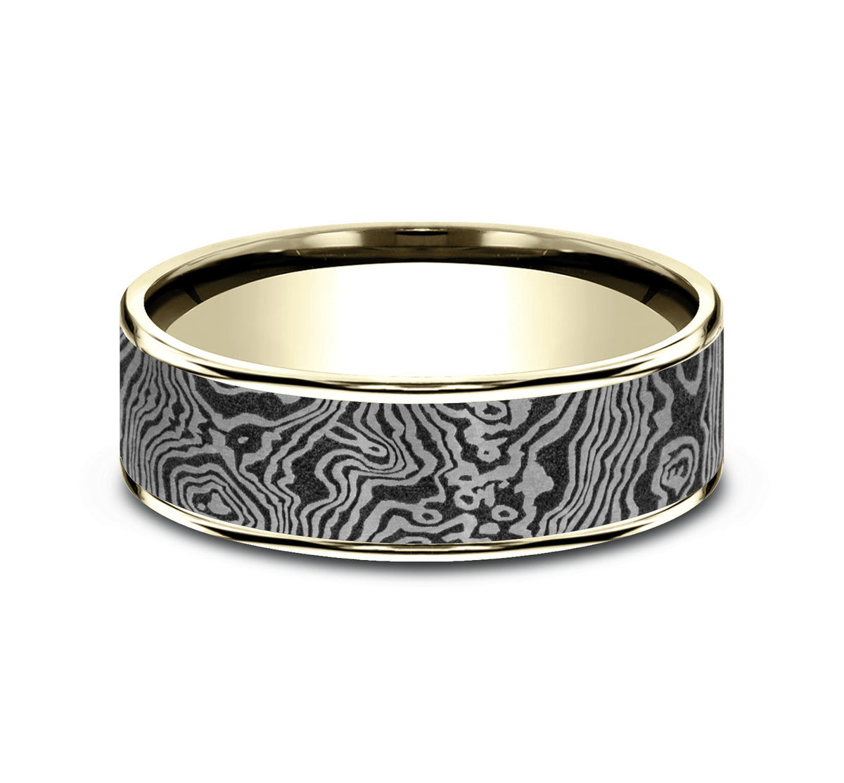 THE TORSION - 14K Yellow Gold / Grey Tantalum - image 3
