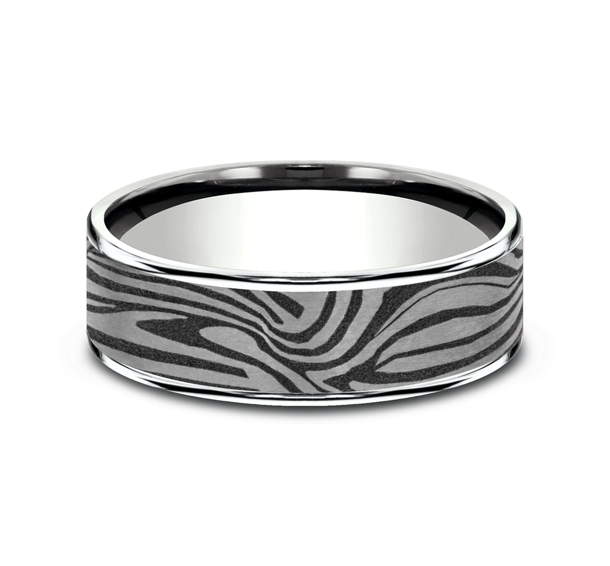 THE LAVA LAMP - 14K White Gold / Grey Tantalum - image 3