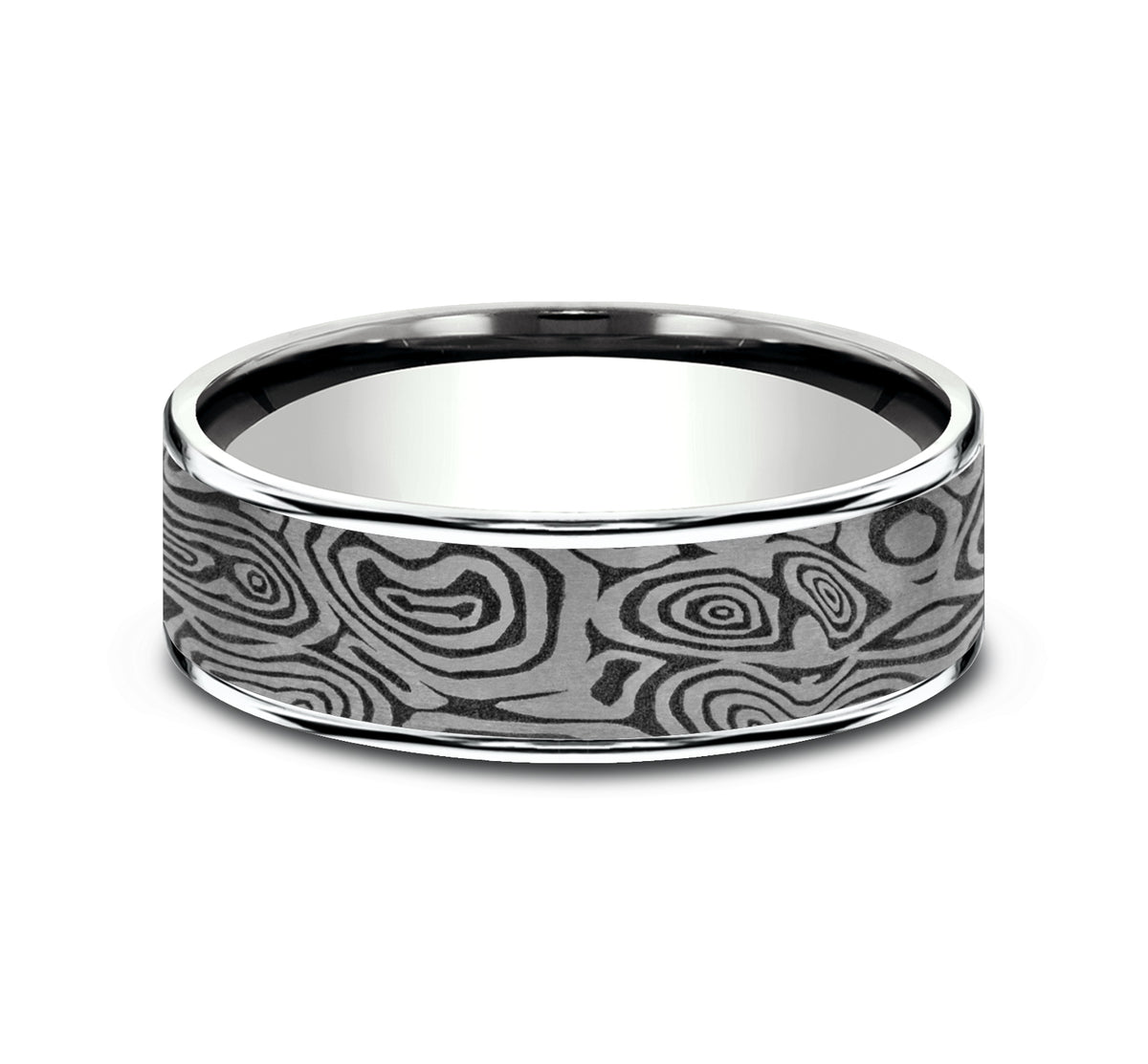 THE VORTEX - 14K White Gold / Grey Tantalum - image 3