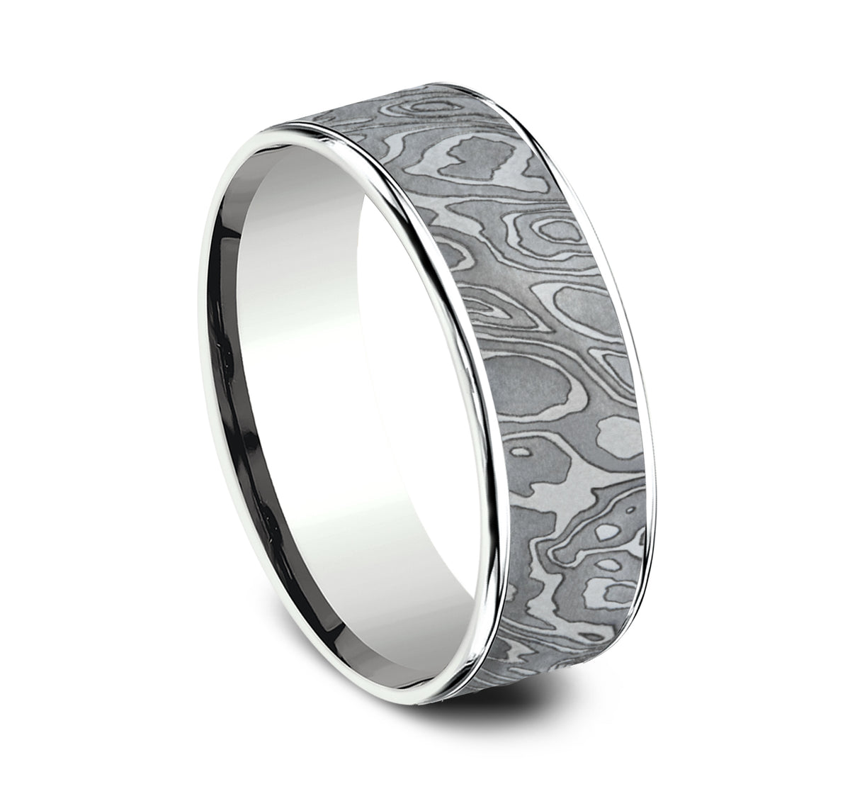 THE WILD - 14K White Gold / Grey Tantalum - image 2