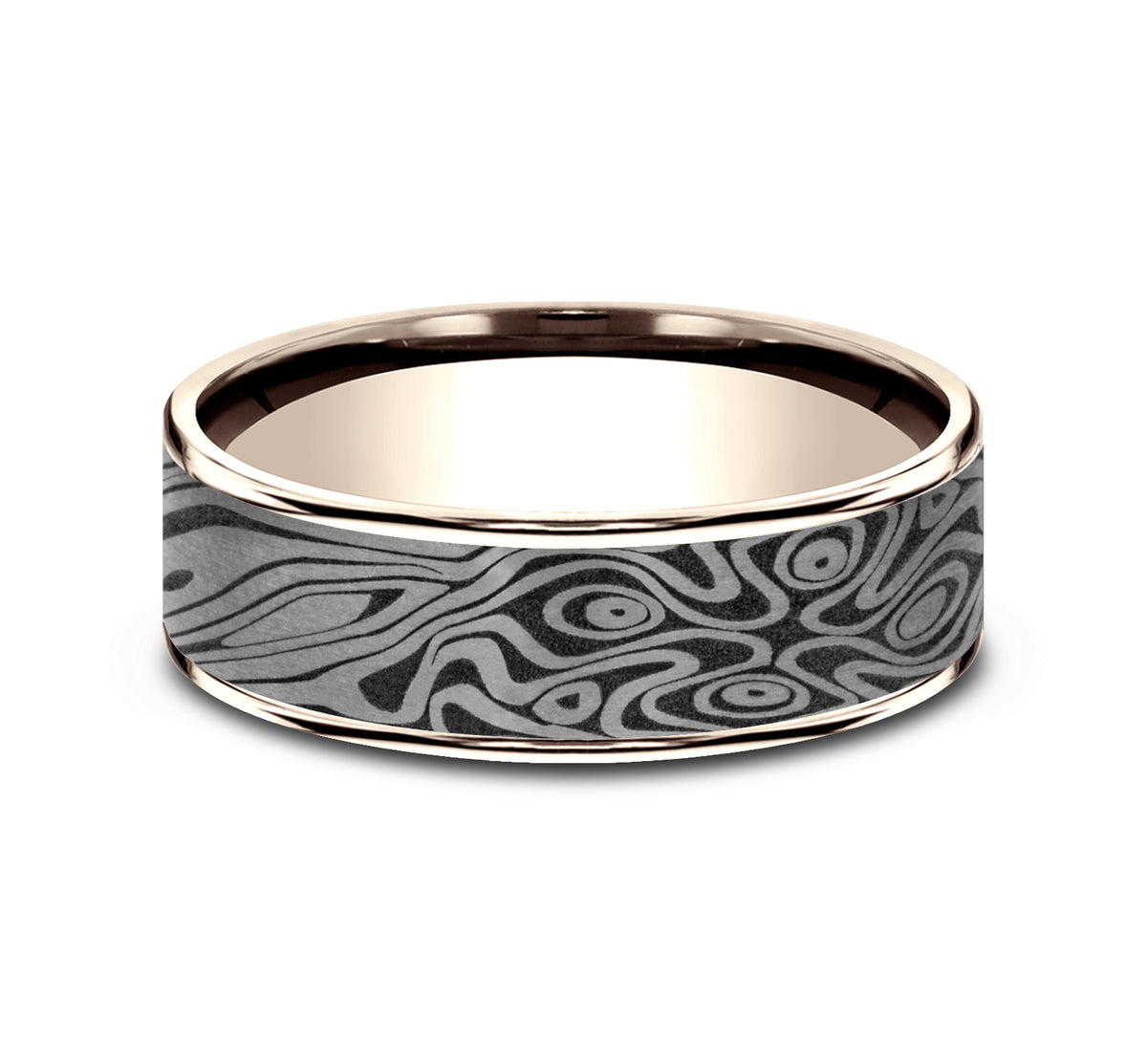 THE BIRDS EYE - 14K Rose Gold / Grey Tantalum - image 3