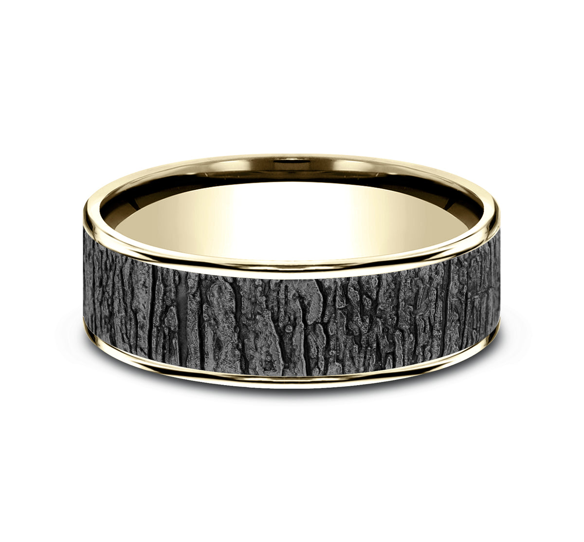 THE HAZEL - 14K Yellow Gold / Grey Tantalum - image 3