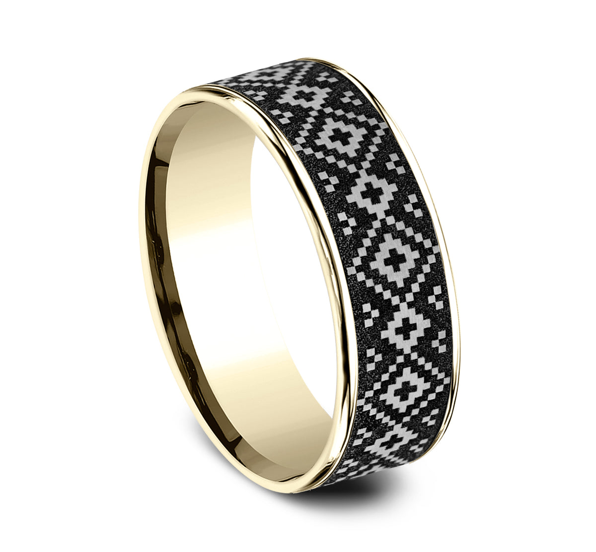 THE ISLE - 14K Yellow Gold / Grey/Black Titanium - image 2