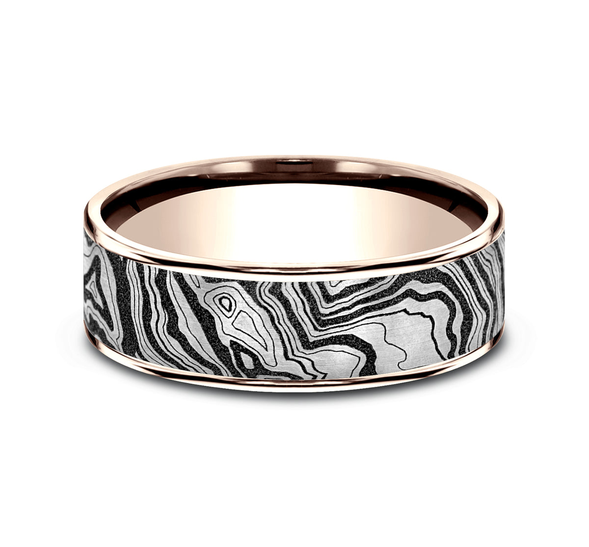THE EXPLORER - 14K Rose Gold / Grey/Black Titanium - image 3