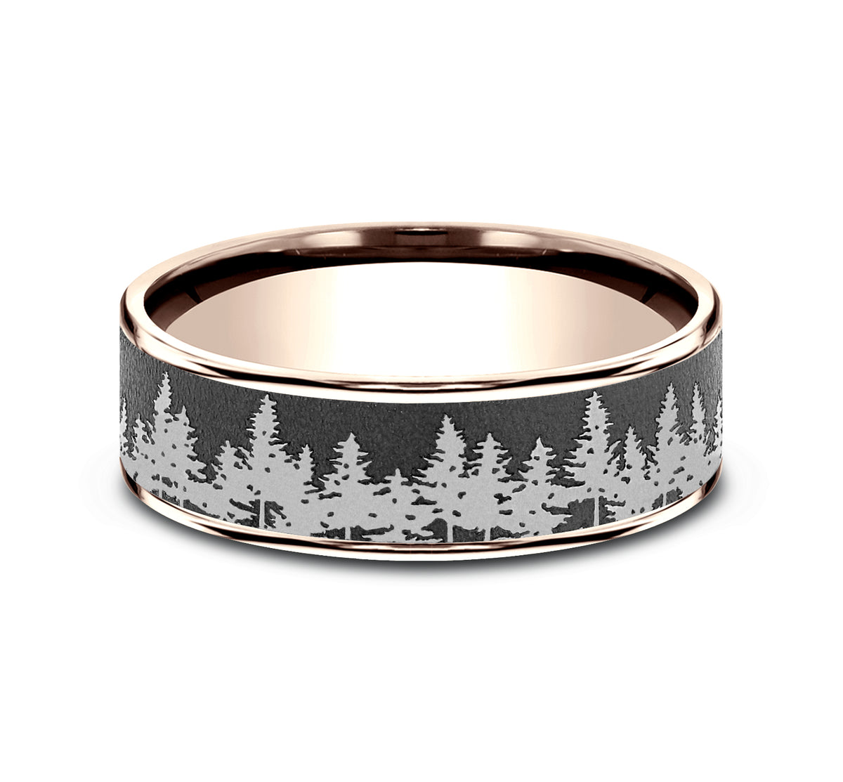 THE EVERGREEN - 14K Rose Gold / Darkened Tantalum - image 3
