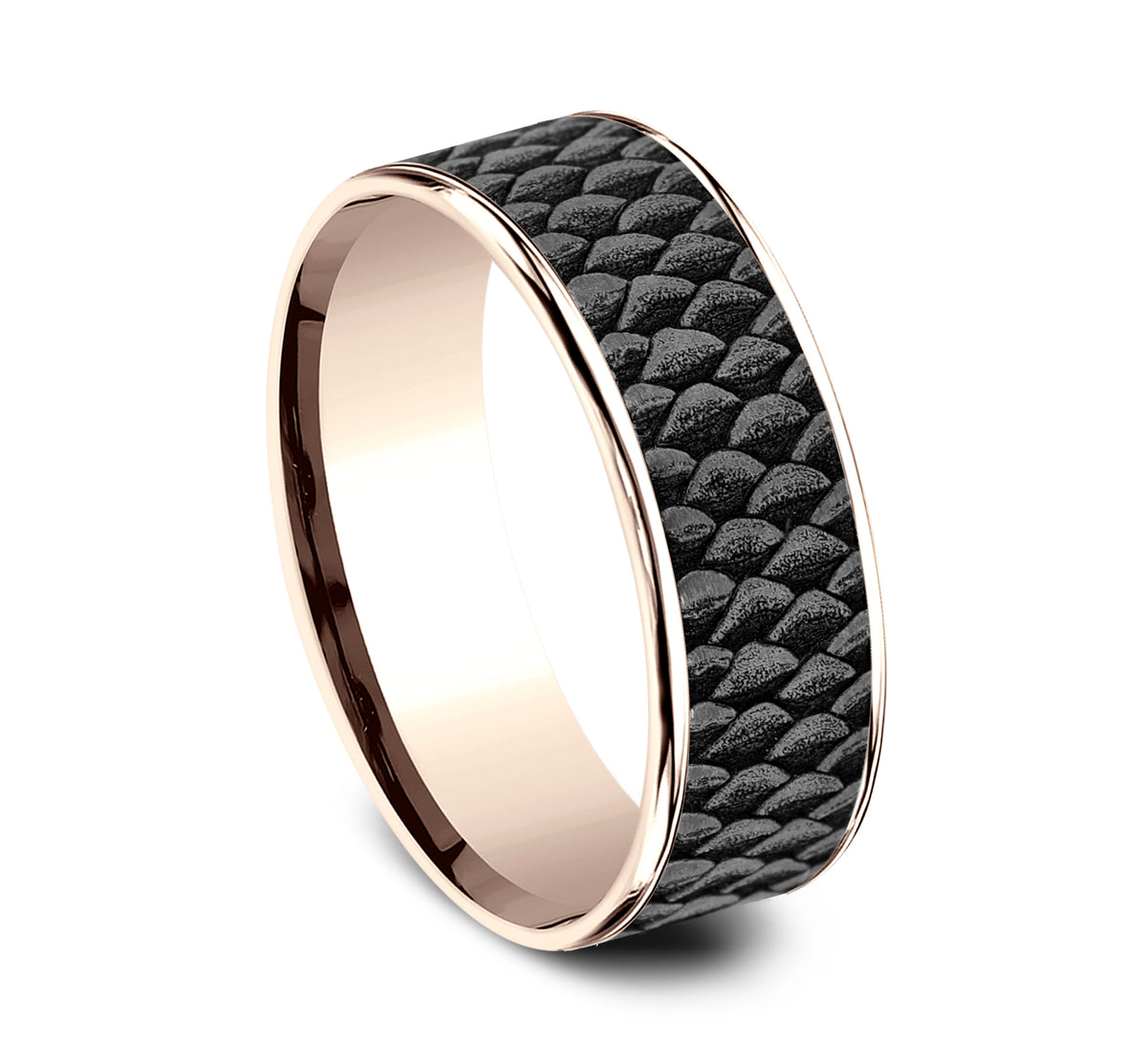 THE ANGLER - 14K Rose Gold / Grey Tantalum - image 2