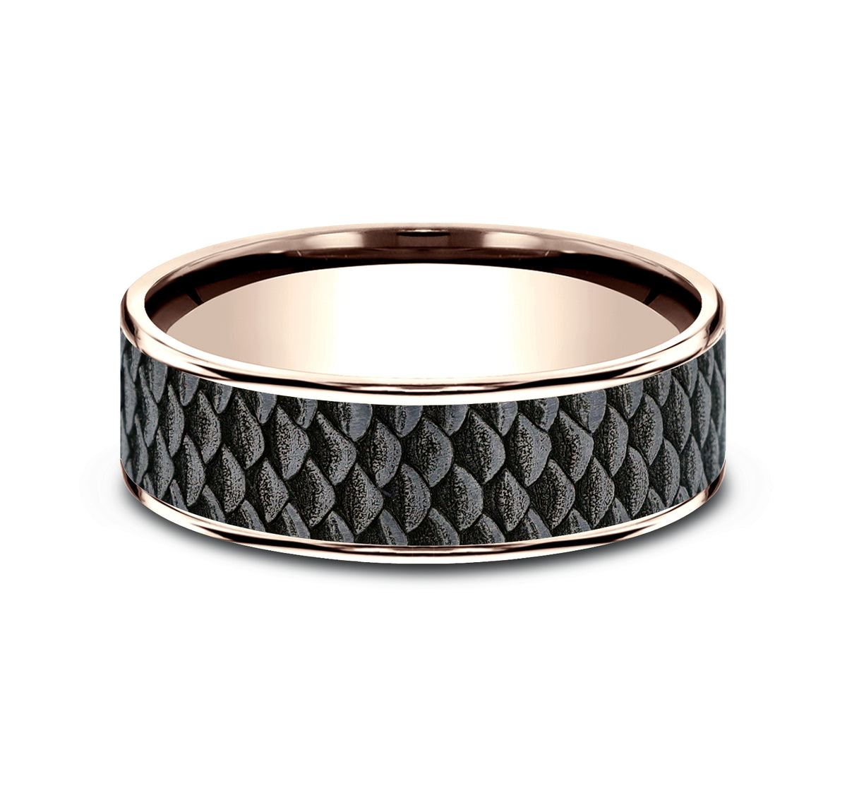 THE ANGLER - 14K Rose Gold / Grey Tantalum - image 3