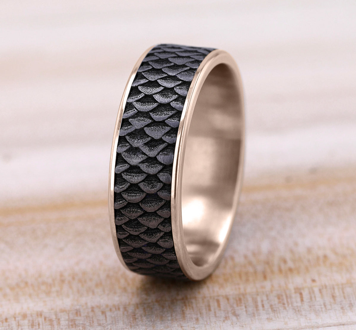 THE ANGLER - 14K Rose Gold / Grey Tantalum - image 4