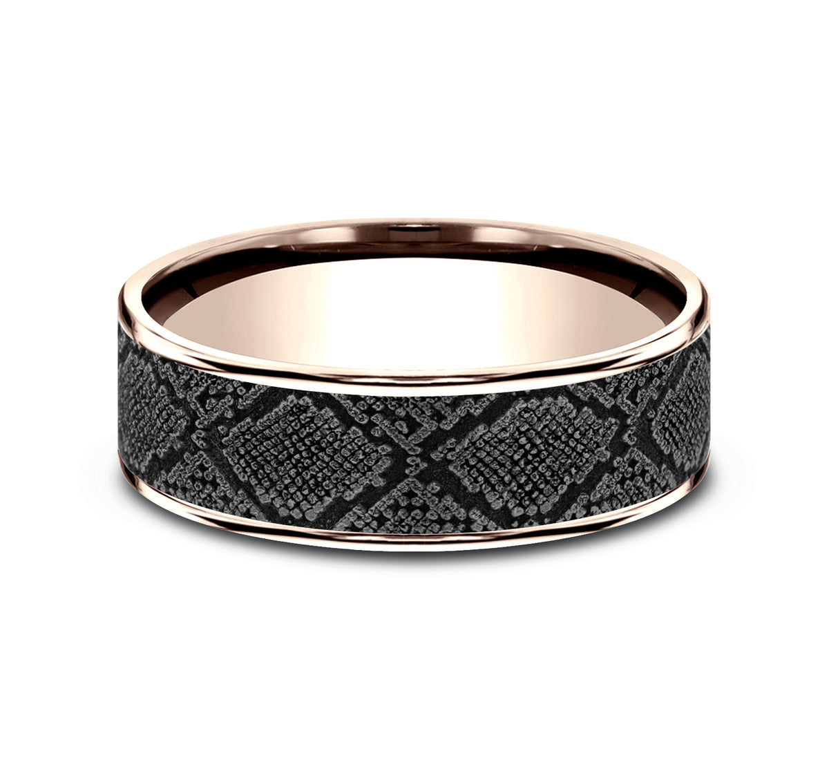 THE DIAMONDBACK - 14K Rose Gold / Grey Tantalum - image 3