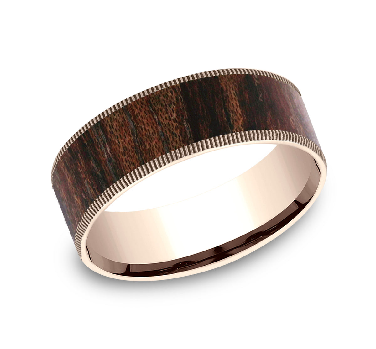THE BRIARWOOD - 14K Rose Gold / Wood