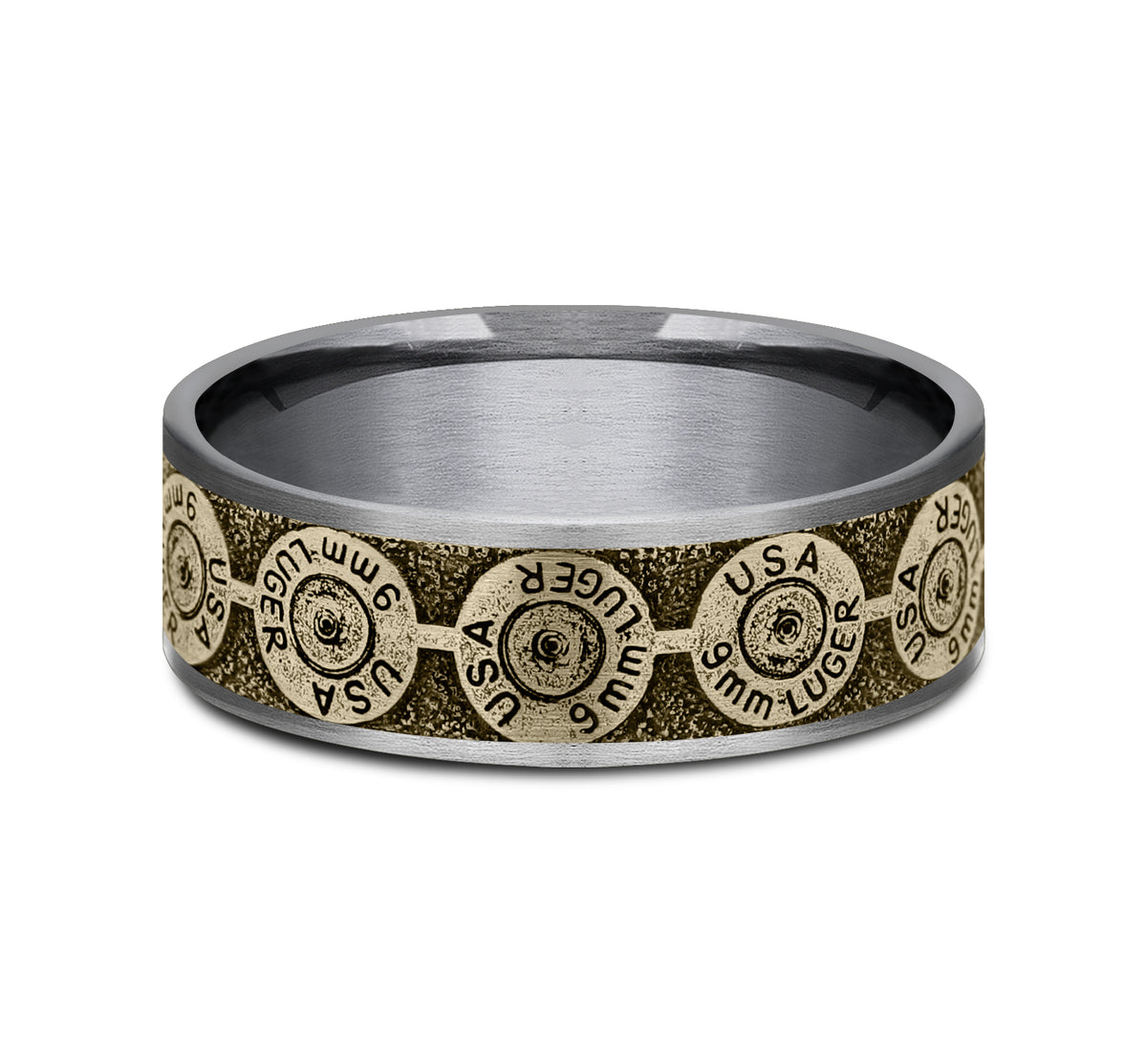 THE 9MM - Grey Tantalum / 14K Yellow Gold - image 3