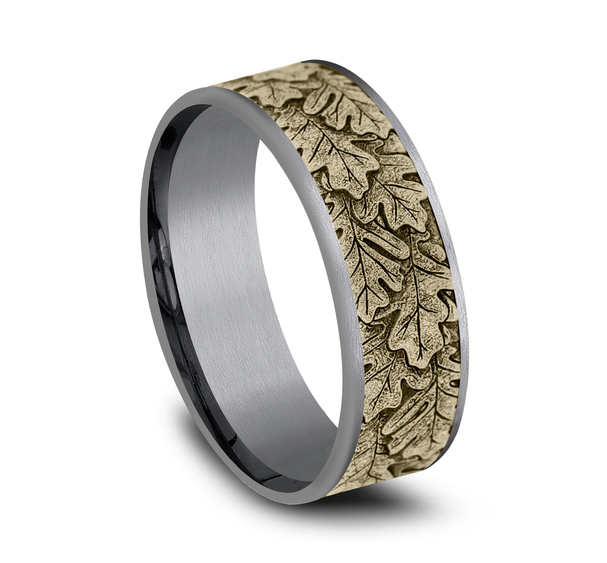 THE OAK - Grey Tantalum / 14K Yellow Gold - image 2