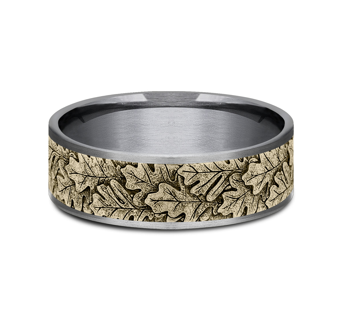 THE OAK - Grey Tantalum / 14K Yellow Gold - image 3